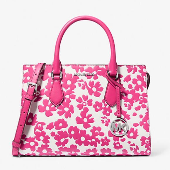 Michael Kors Sheila Medium Sequined Floral Print CZ Satchel
Dragofruit
NWT - Picture 10 of 16